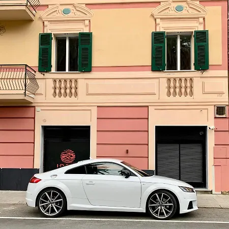 Casa Giulia - Beachfront With 2 Bedrooms, Air Conditioning And Private Parking, Just 30 Meters From The Daire Sestri Levante